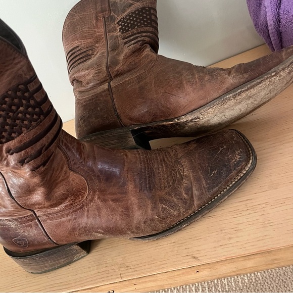 Ariat  Circuit Patriot Western Men`s Boot Size 14 D Weathered brown (10029699)